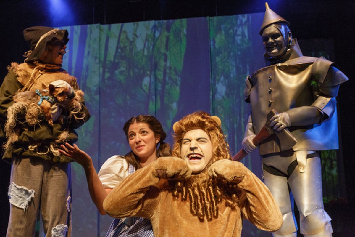 Nicholas Hidde-Halsey at The Wizard of Oz at the Wilson Theater