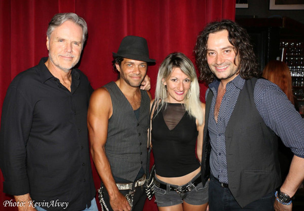 Marc Beeson, Kareem Devlin, Jesy Kaloren, Constantine Maroulis at 
