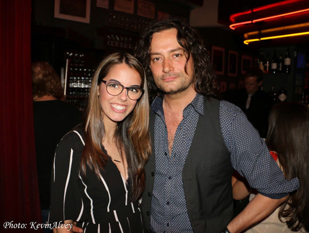 Ruby Locknar, Constantine Maroulis at 