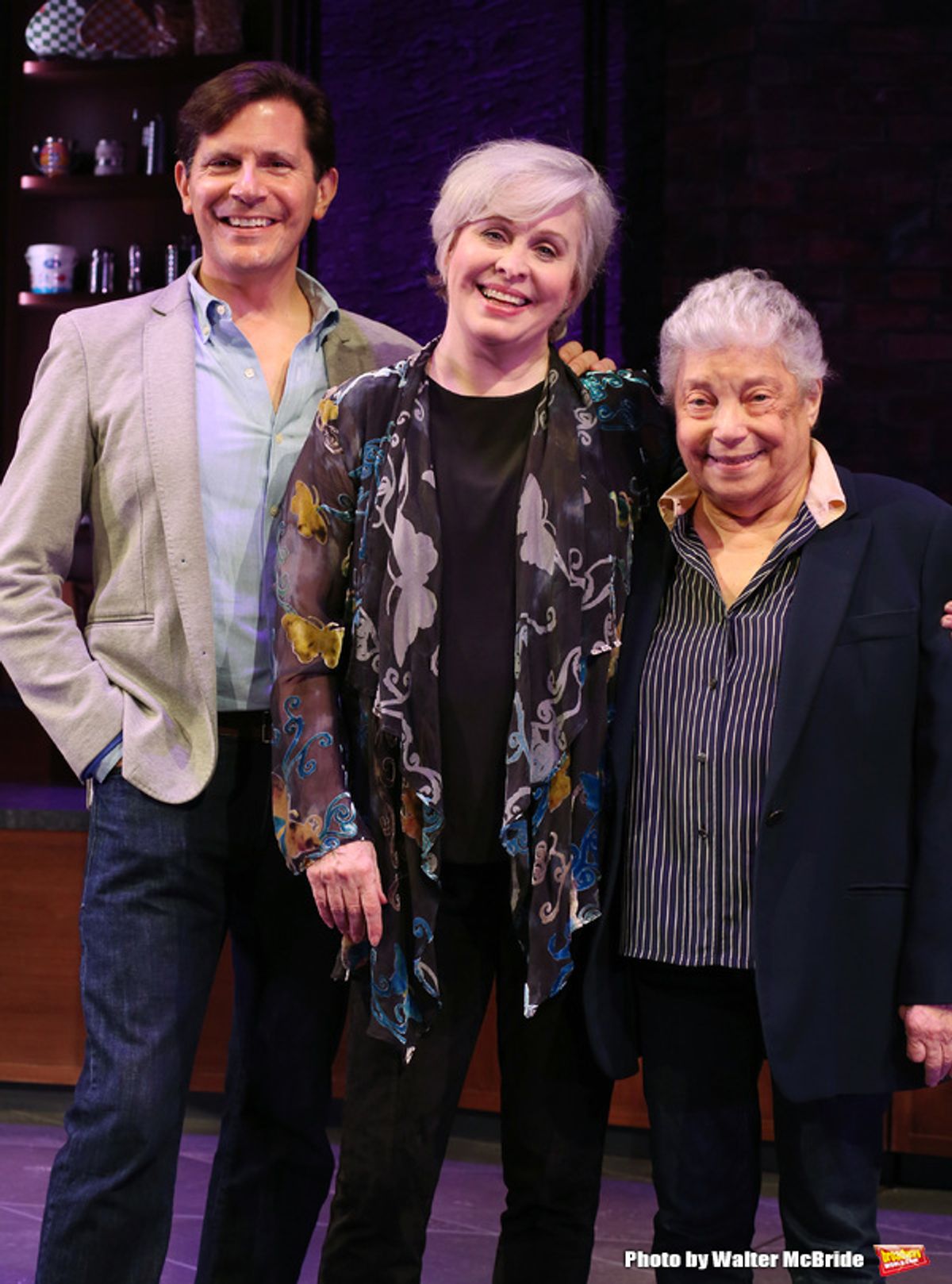 Peter Fylnn, Nancy Opel and Bobby Goldman at 