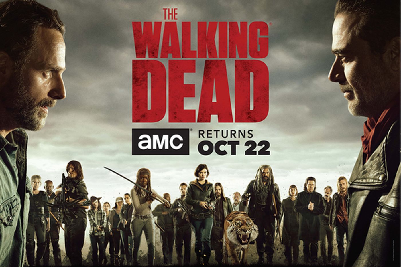 Photo Flash: AMC Shares Comic-Con Art & Reveals WALKING DEAD Return Date!  Image