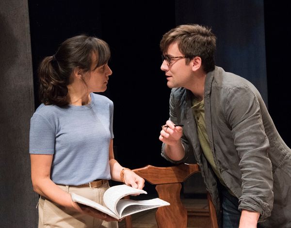 Stephanie Janssen (Hannah Jarvis), Jackson Prince (Valentine Coverly) Photo