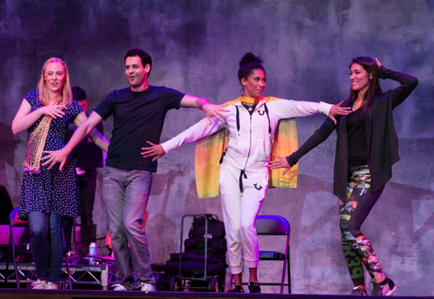 Photo Flash: Shoshana Bean, Jesse Eisenberg and More Light Up the Stage in First Ever 24 HOUR MUSICALS: LOS ANGELES  Image