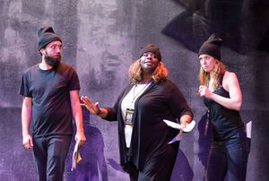 Greg Worswick, Retta and Alicia Witt Photo