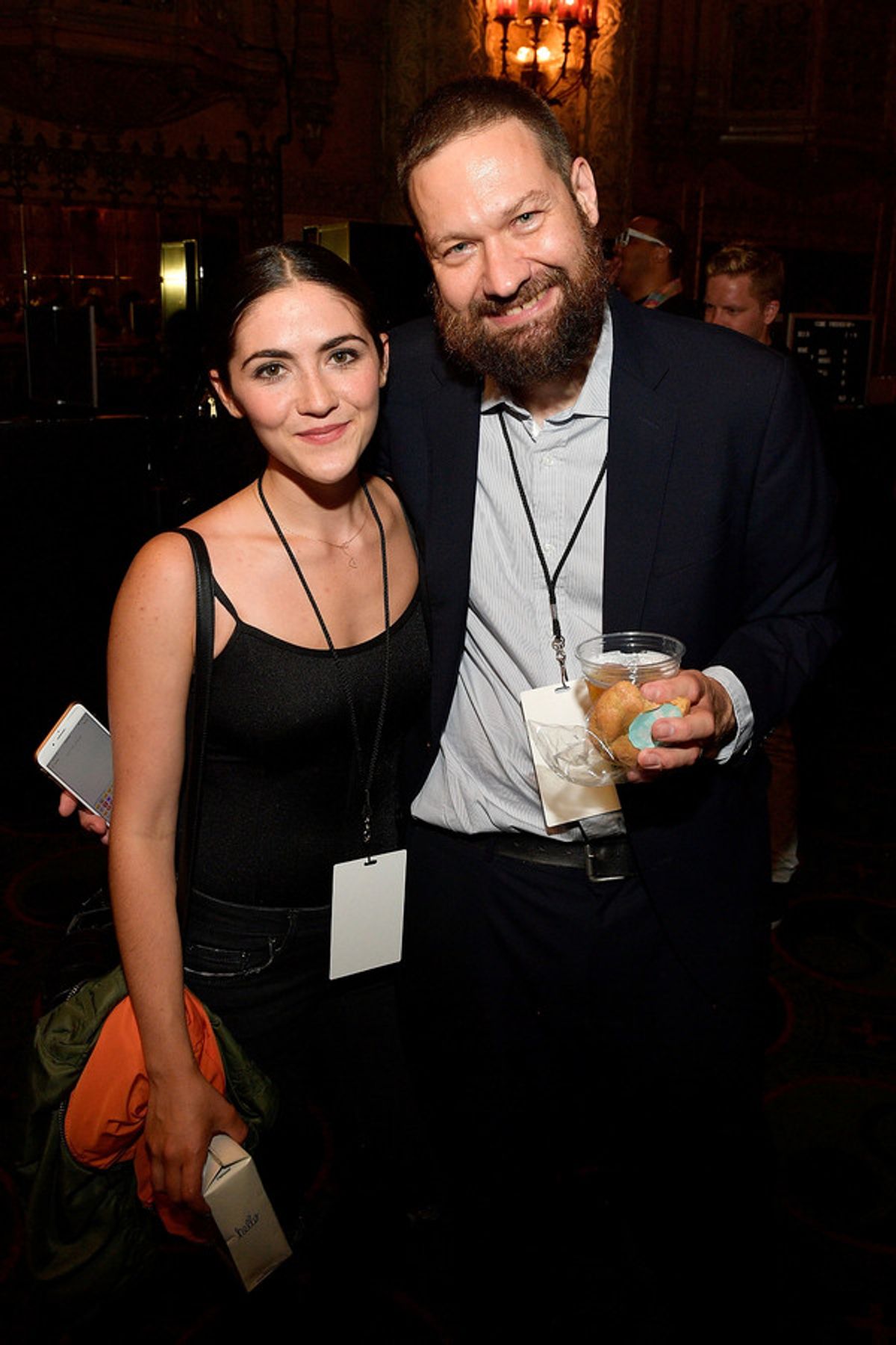 Isabelle Fuhrman and Mark Armstrong at 