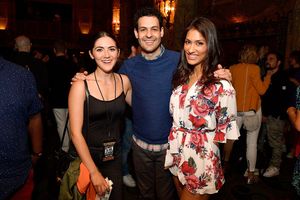 Isabelle Fuhrman, Andrew Leeds, and Janina Gavankar Photo