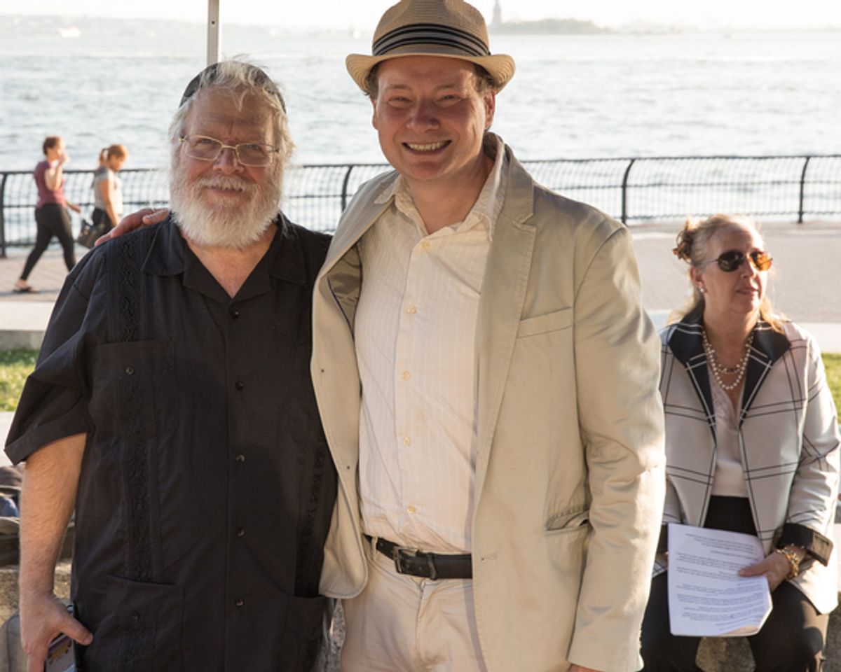 Zalmen Mlotek and Motl Didner at 