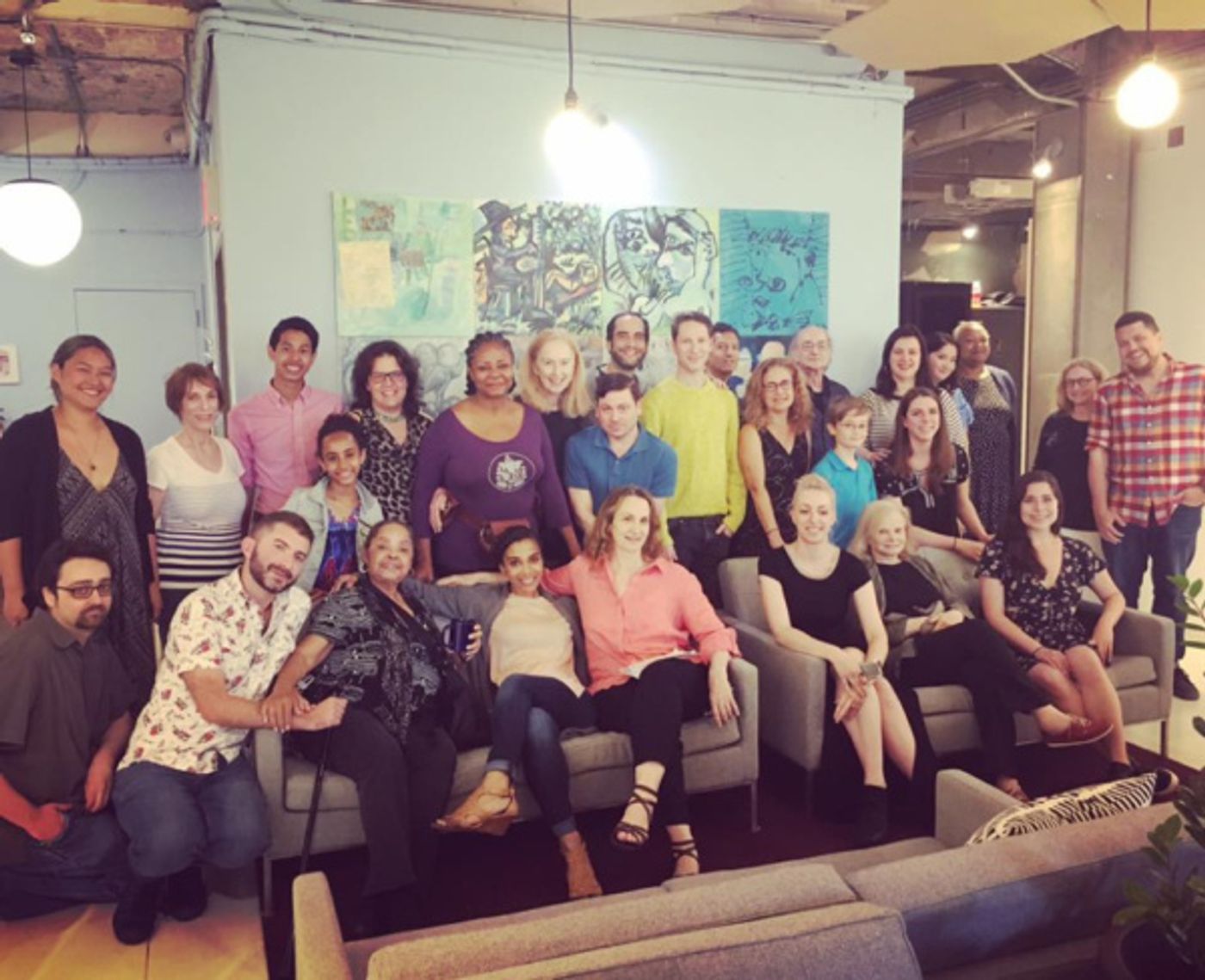 Photo Flash: In Rehearsal for Planet Connections' 2017 PLAYWRIGHTS FOR A CAUSE  Image