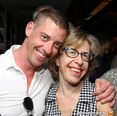 Jackie Hoffman and Christian Borle Photo