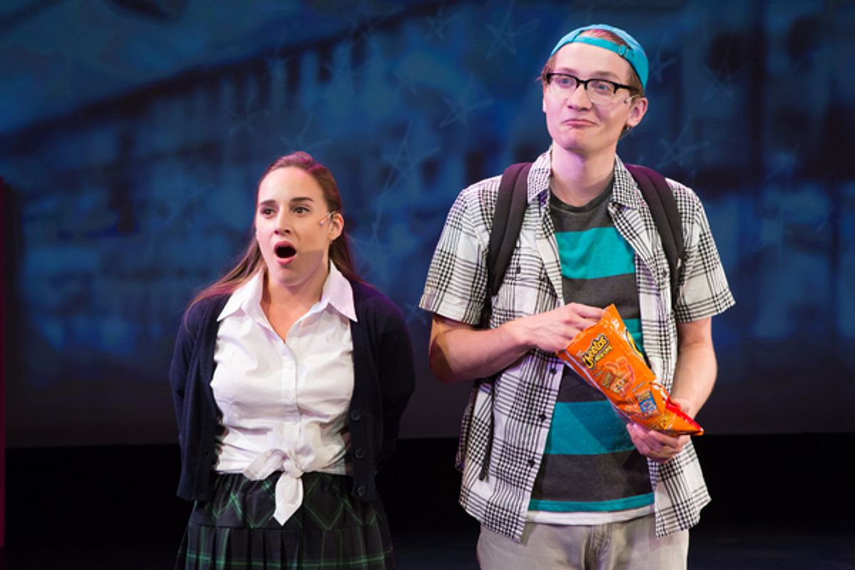 Danielle Davila and Jake Morrissy at 