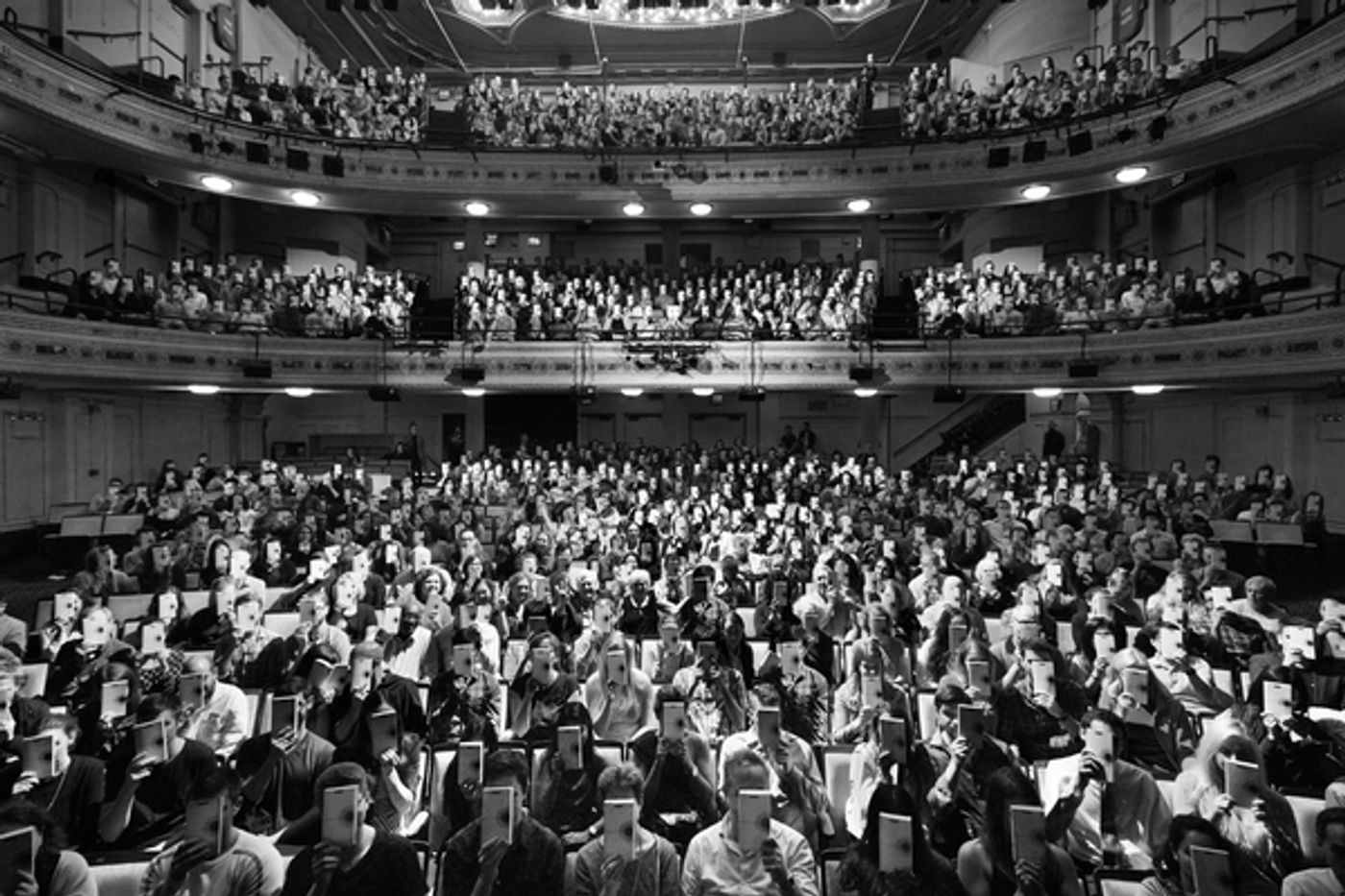 Photo Flash: 1984 Audience Strikes a Pose for Big Brother  Image