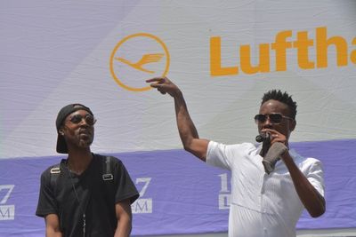 Zaire Park and Billy Porter Photo