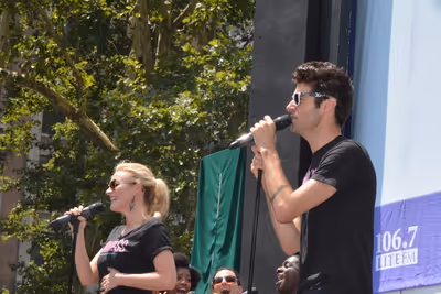 Betsy Wolfe and Drew Gehling Photo