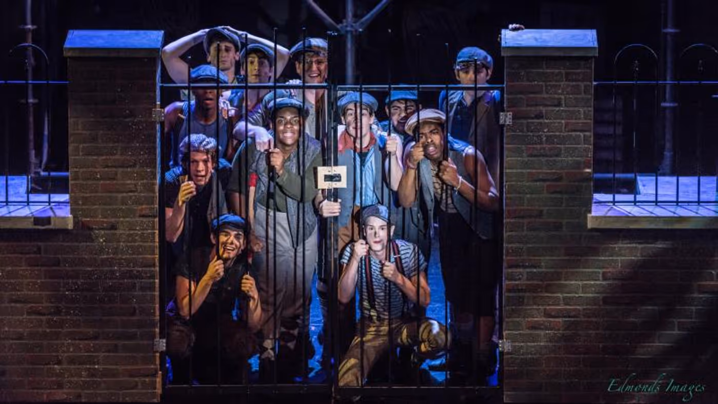 Review: 'Extra, Extra!'  NEWSIES is a Runaway Hit at Red Mountain Theatre.  Image