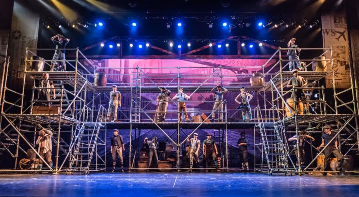 Review: 'Extra, Extra!'  NEWSIES is a Runaway Hit at Red Mountain Theatre.  Image