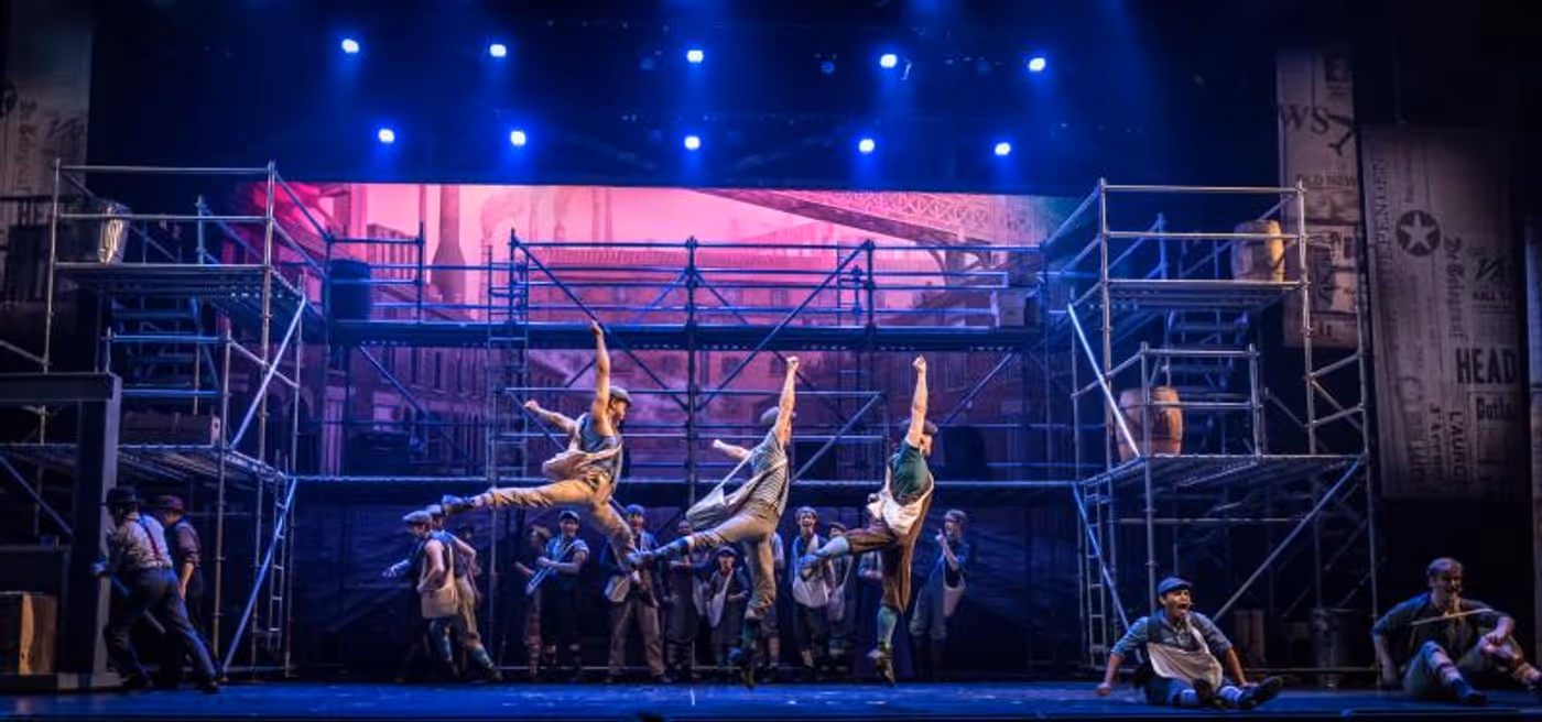 Review: 'Extra, Extra!'  NEWSIES is a Runaway Hit at Red Mountain Theatre.  Image