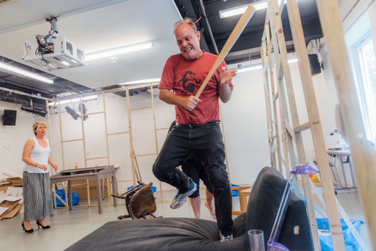 Karen Ascoe and David Schaal  at 