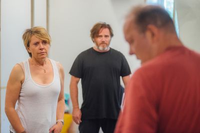 Karen Ascoe, Alex Ferns and David Schaal Photo