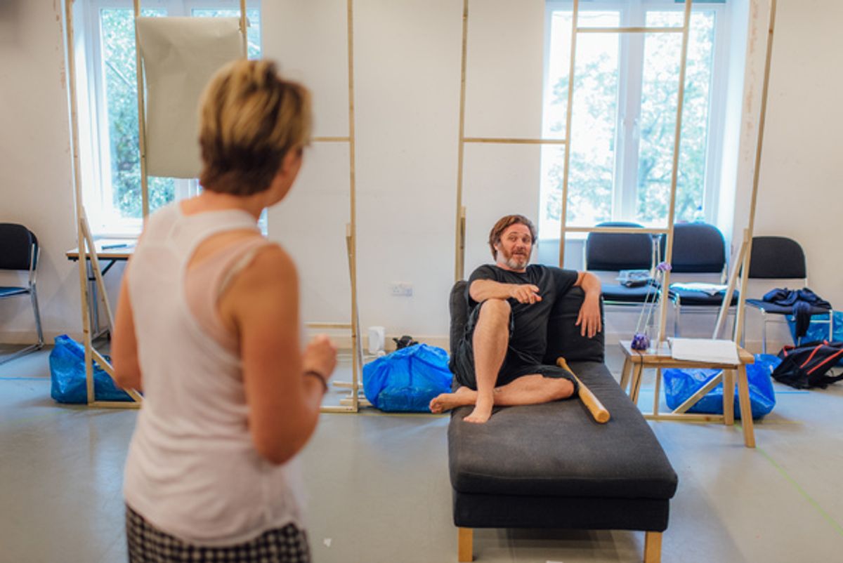 Karen Ascoe and Alex Ferns at 