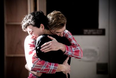 Michael Whalley and Kurt Pimblett. Photo