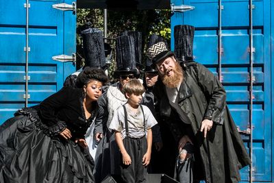 Gbemisola Ikumelo, Lewis Fernee, and Daniel Hoffmann-Gill Photo