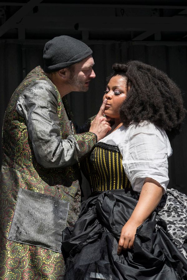 Michael Hodgson and Gbemisola Ikumelo Photo