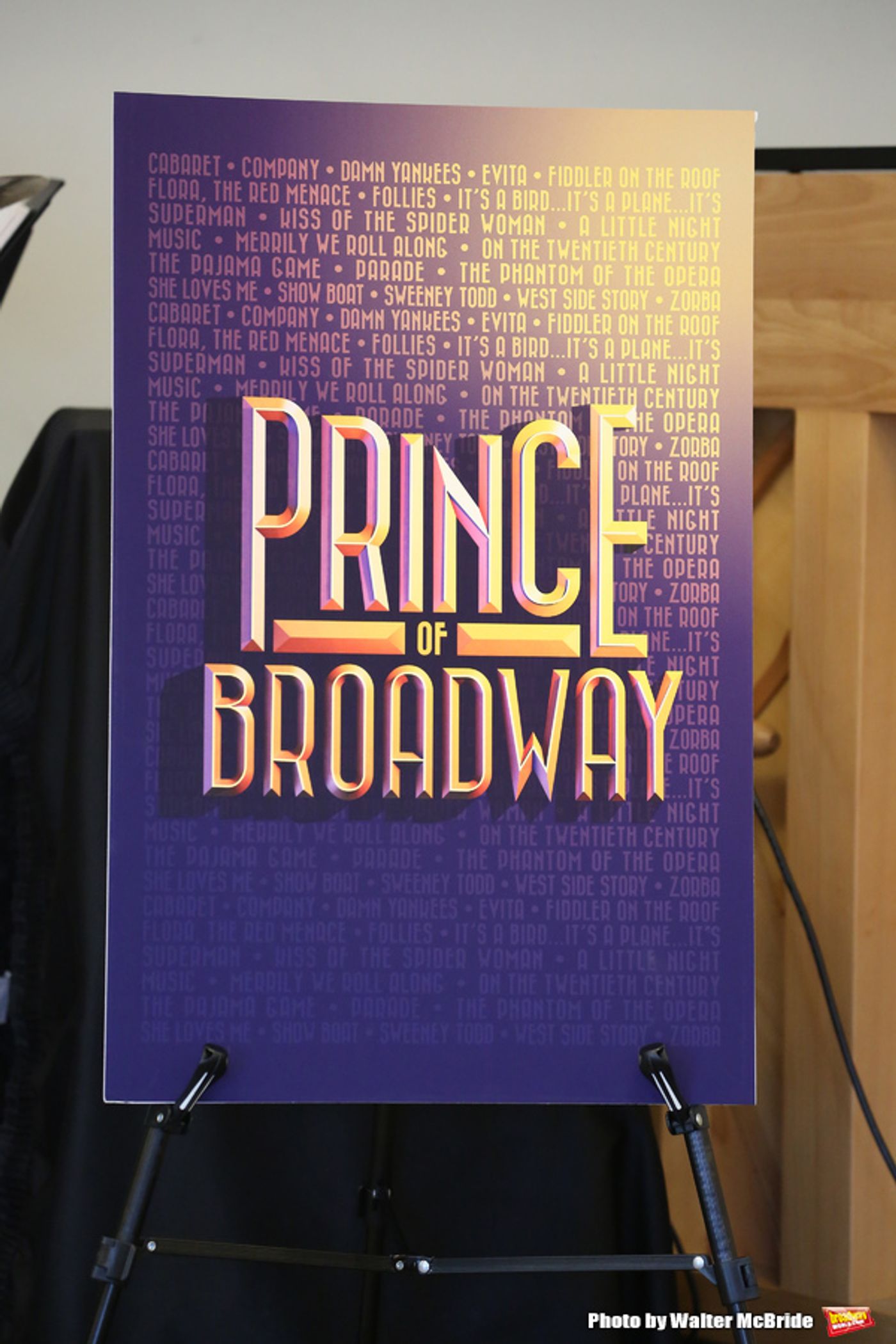 Photo Coverage: Hal Prince Gets a Royal Welcome Back at PRINCE OF BROADWAY Rehearsals!  Image