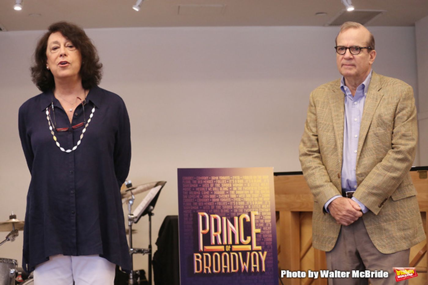 Photo Coverage: Hal Prince Gets a Royal Welcome Back at PRINCE OF BROADWAY Rehearsals!  Image