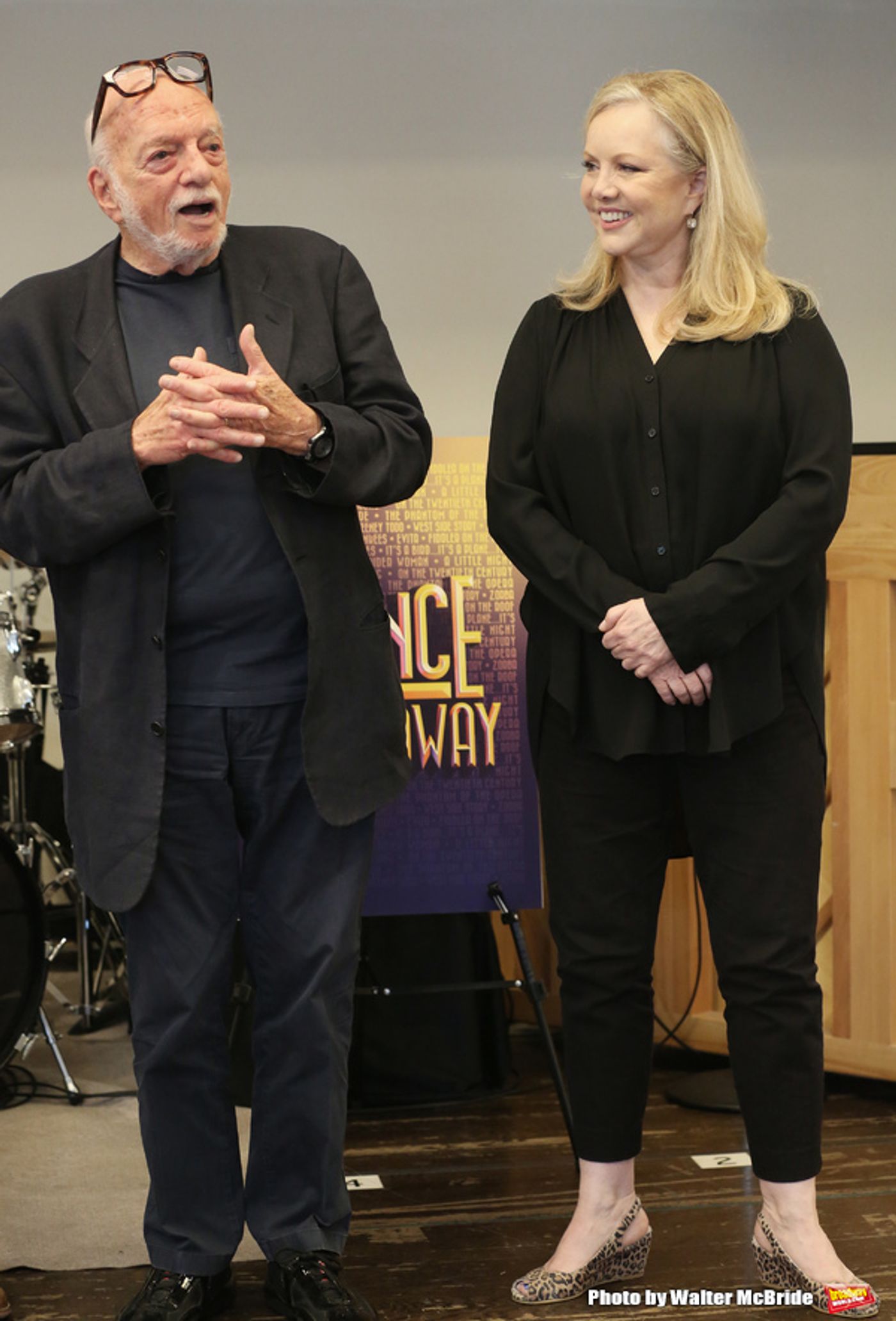 Photo Coverage: Hal Prince Gets a Royal Welcome Back at PRINCE OF BROADWAY Rehearsals!  Image