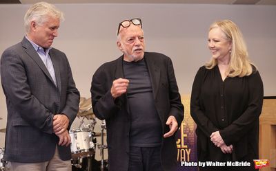 David Thompson, Hal Prince and Susan Stroman Photo