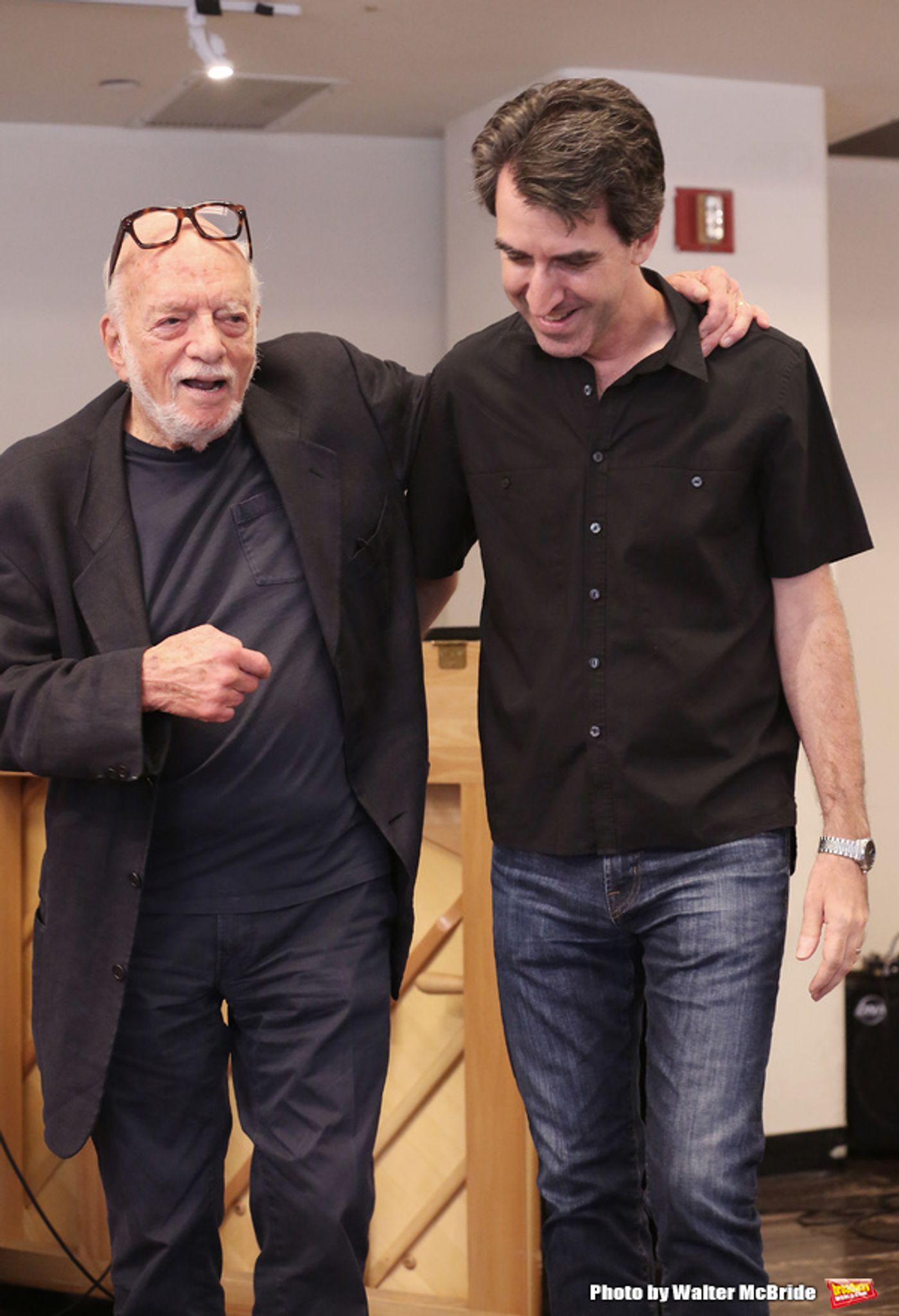 Photo Coverage: Hal Prince Gets a Royal Welcome Back at PRINCE OF BROADWAY Rehearsals!  Image