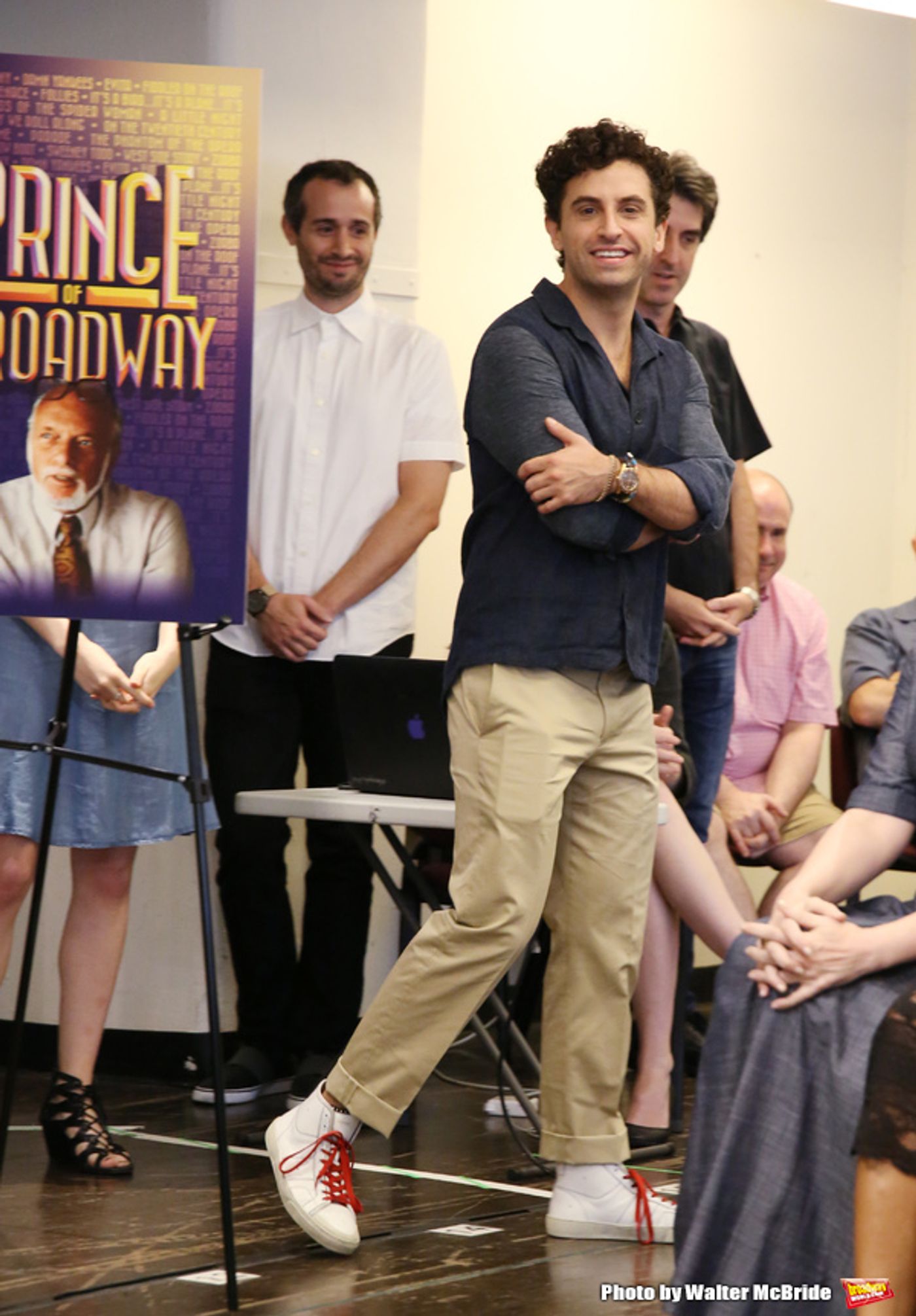 Photo Coverage: Hal Prince Gets a Royal Welcome Back at PRINCE OF BROADWAY Rehearsals!  Image