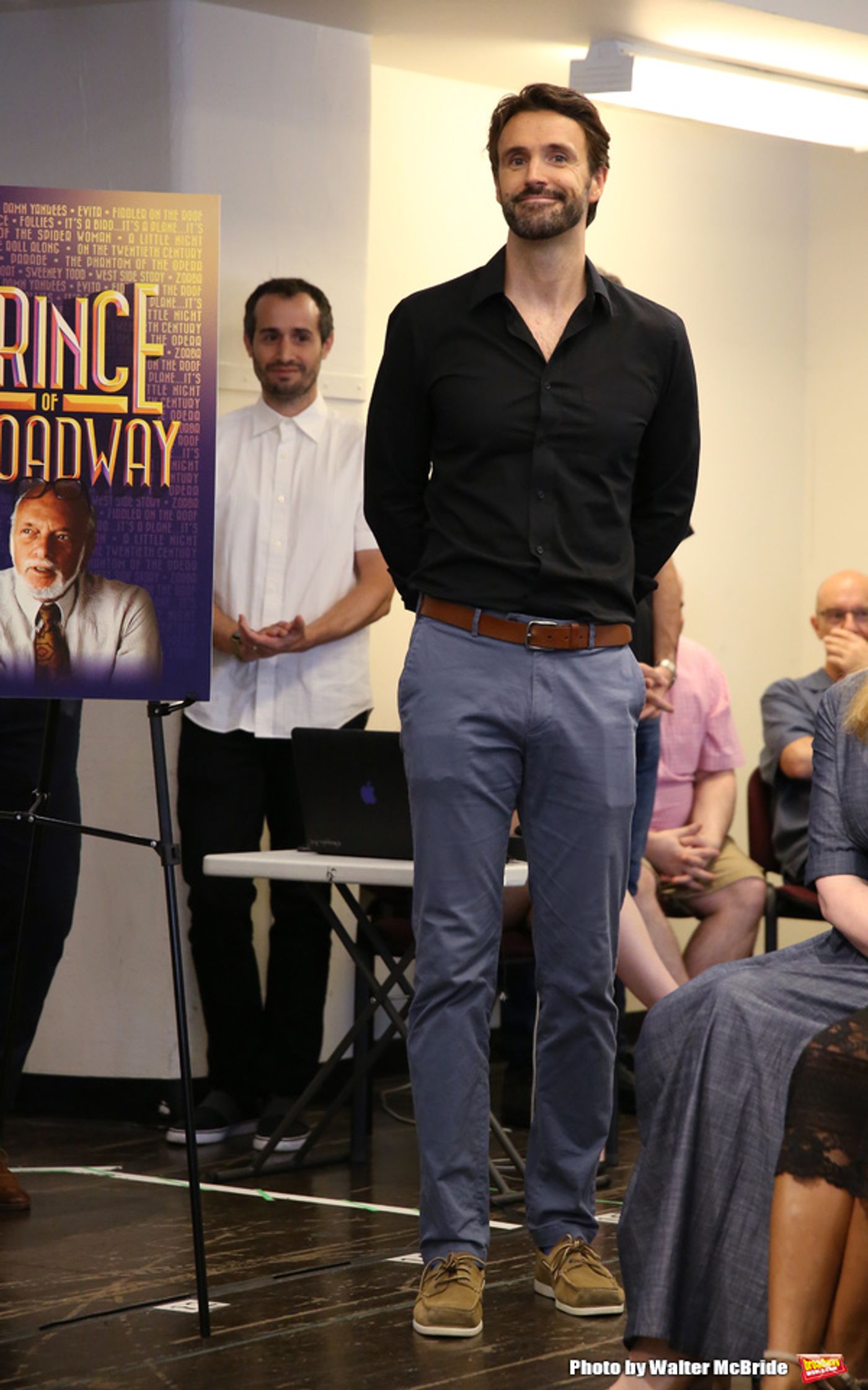 Photo Coverage: Hal Prince Gets a Royal Welcome Back at PRINCE OF BROADWAY Rehearsals!  Image