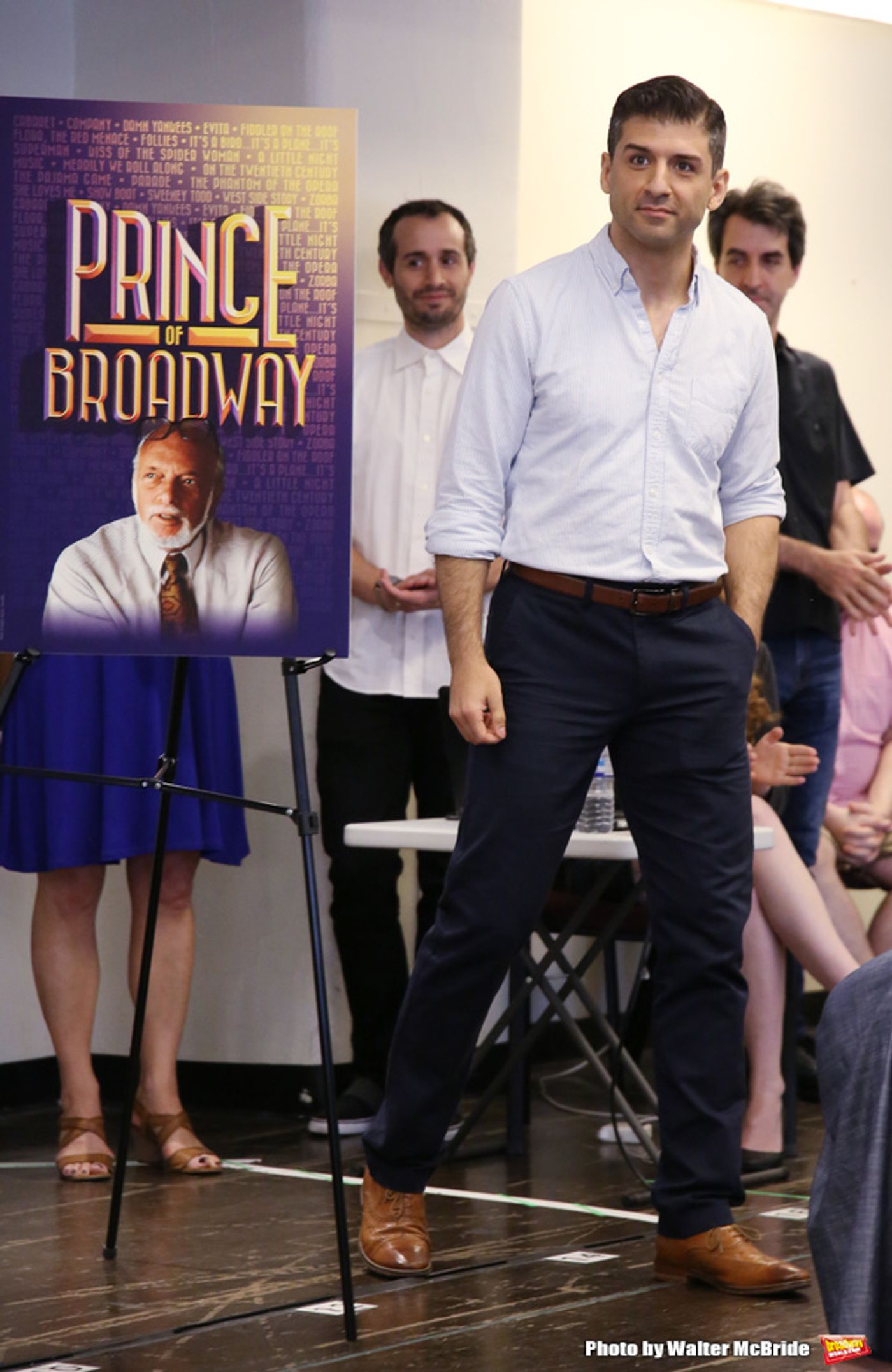Photo Coverage: Hal Prince Gets a Royal Welcome Back at PRINCE OF BROADWAY Rehearsals!  Image