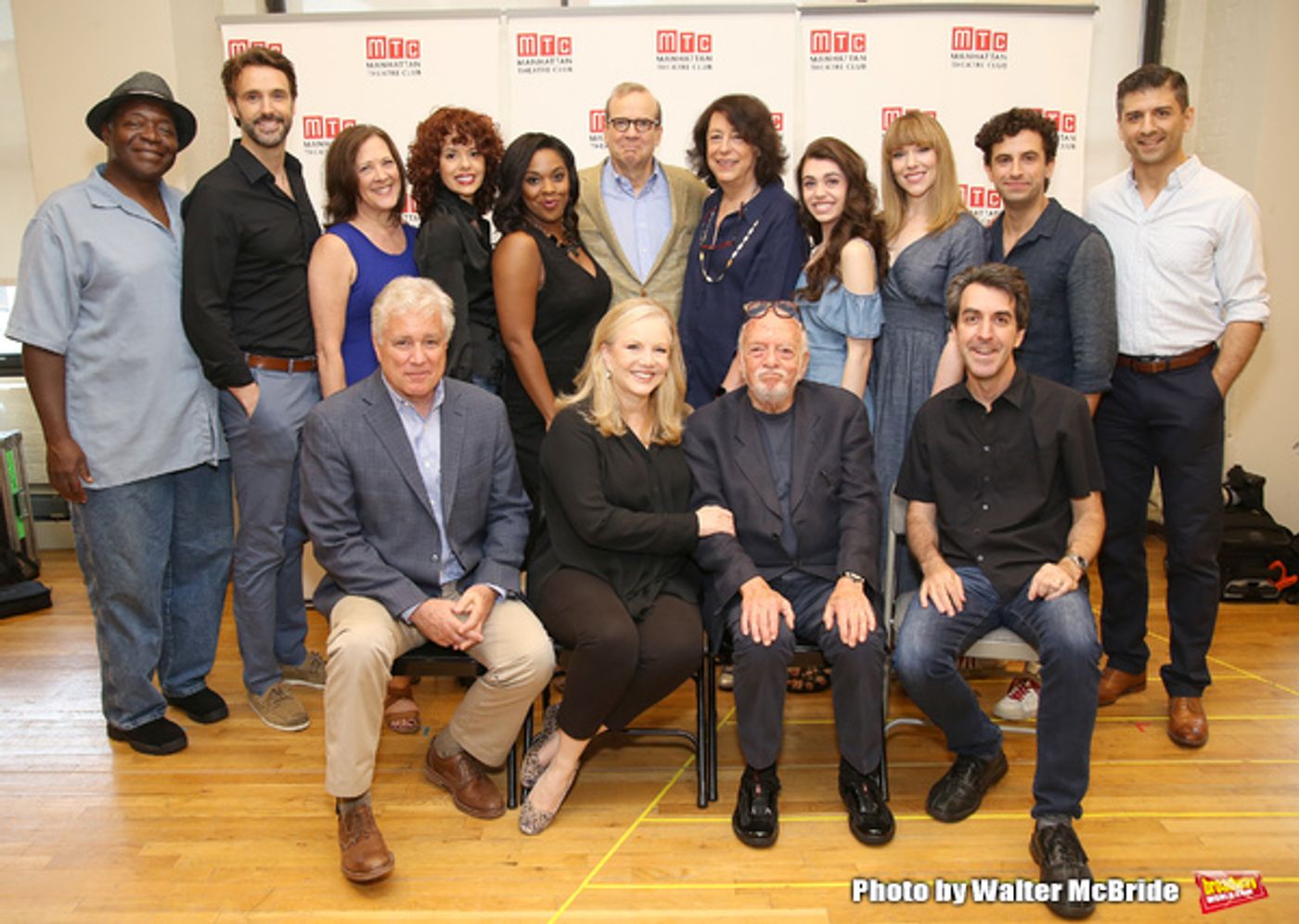 Photo Coverage: Hal Prince Gets a Royal Welcome Back at PRINCE OF BROADWAY Rehearsals!  Image