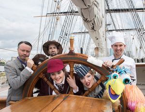 Simon Turner (the Banker), Ben Galpin (The Bellman), Jordan Lee-Harris (The Boy), Pol Photo