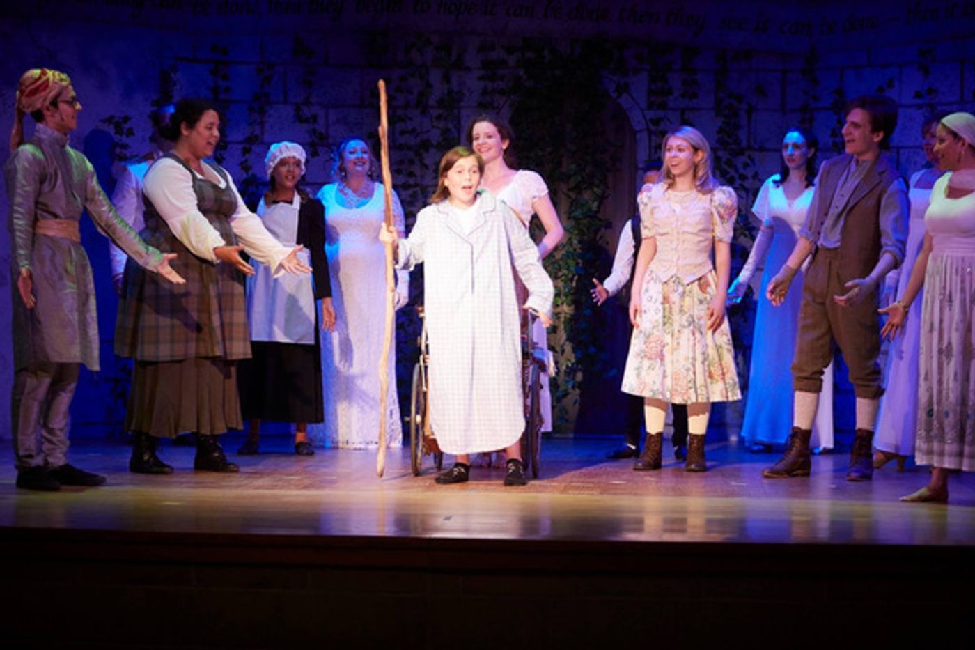 Photo Flash: First Look at THE SECRET GARDEN at Little Radical Theatrics  Image