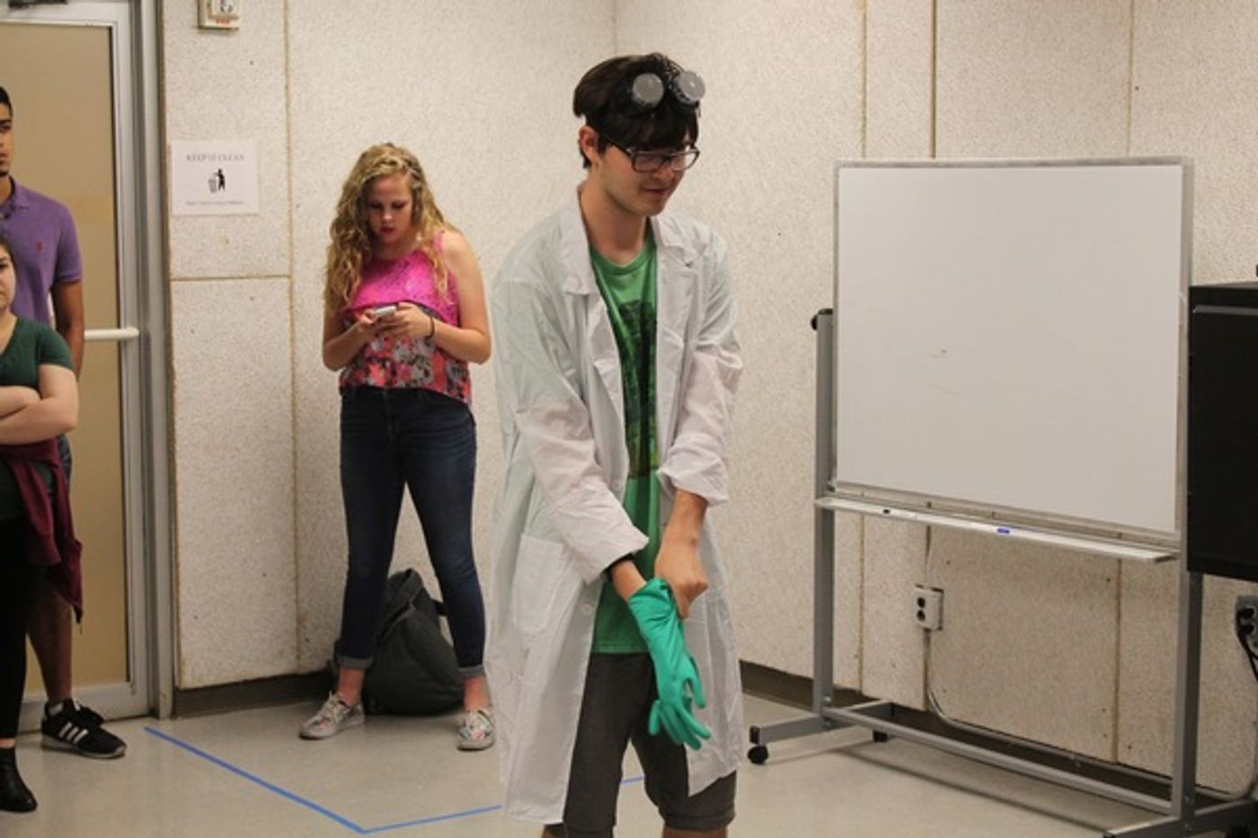 Photo Flash: Inside Rehearsal for SCIENCE FAIR at Theater Row  Image