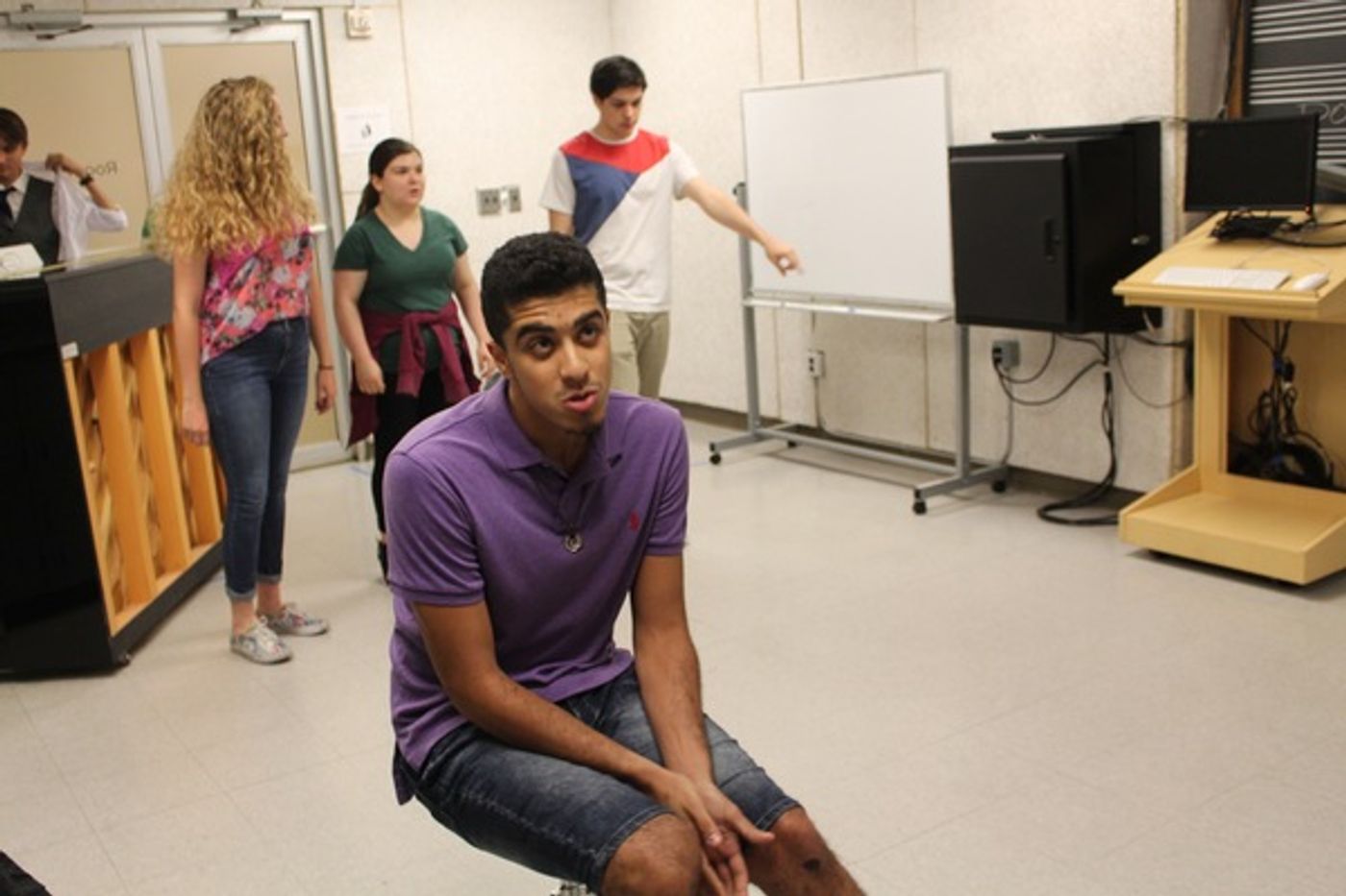 Photo Flash: Inside Rehearsal for SCIENCE FAIR at Theater Row  Image
