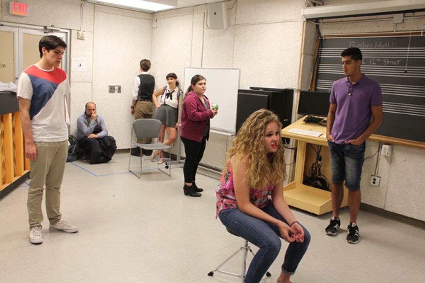 Photo Flash: Inside Rehearsal for SCIENCE FAIR at Theater Row  Image