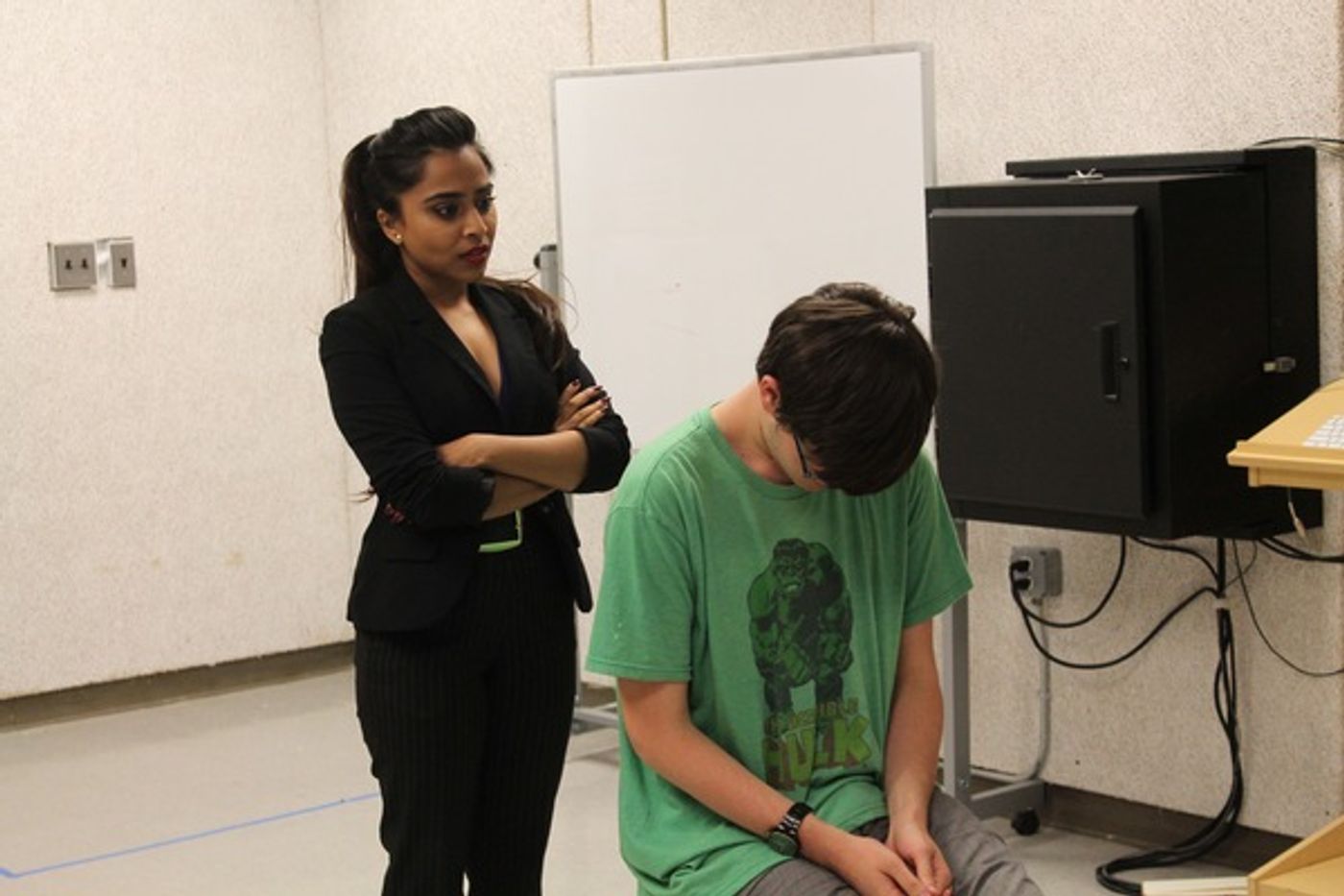 Photo Flash: Inside Rehearsal for SCIENCE FAIR at Theater Row  Image