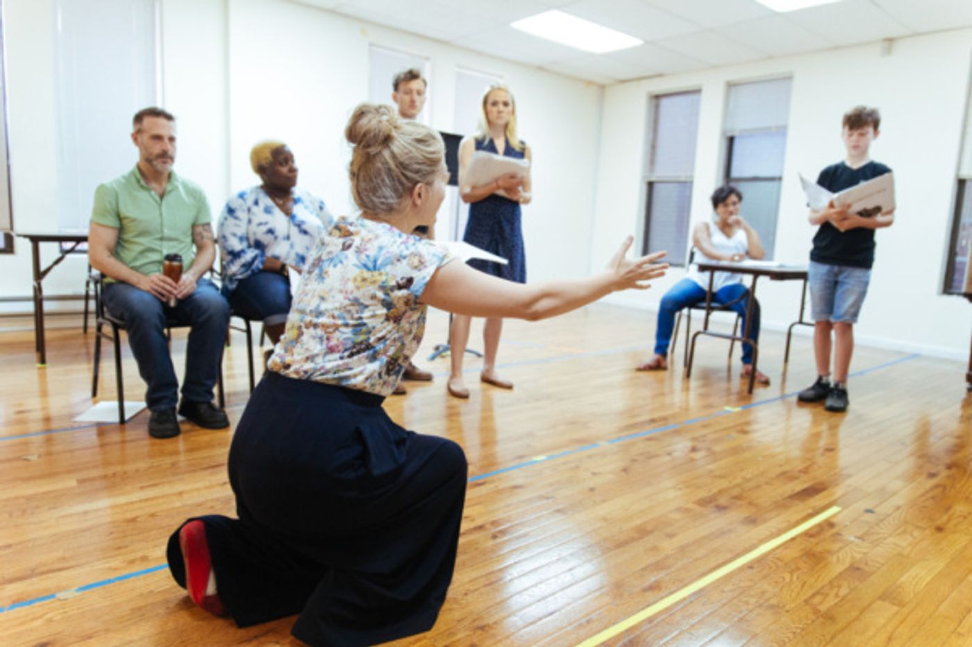 Photo Flash: First Look at Riley Thomas' CONVICTED in Rehearsals  Image