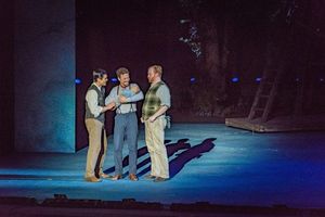 Paolo Montalban, Justin Guarini, and David Abeles Photo