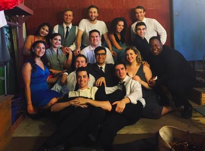The Buddy Holly Story (Regional): @repantz The @hackmatackplayhouse cast of #thebuddy Photo