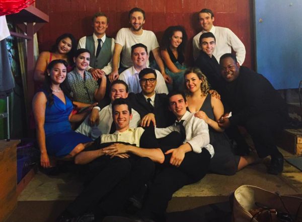 The Buddy Holly Story (Regional): @repantz The @hackmatackplayhouse cast of #thebuddy Photo