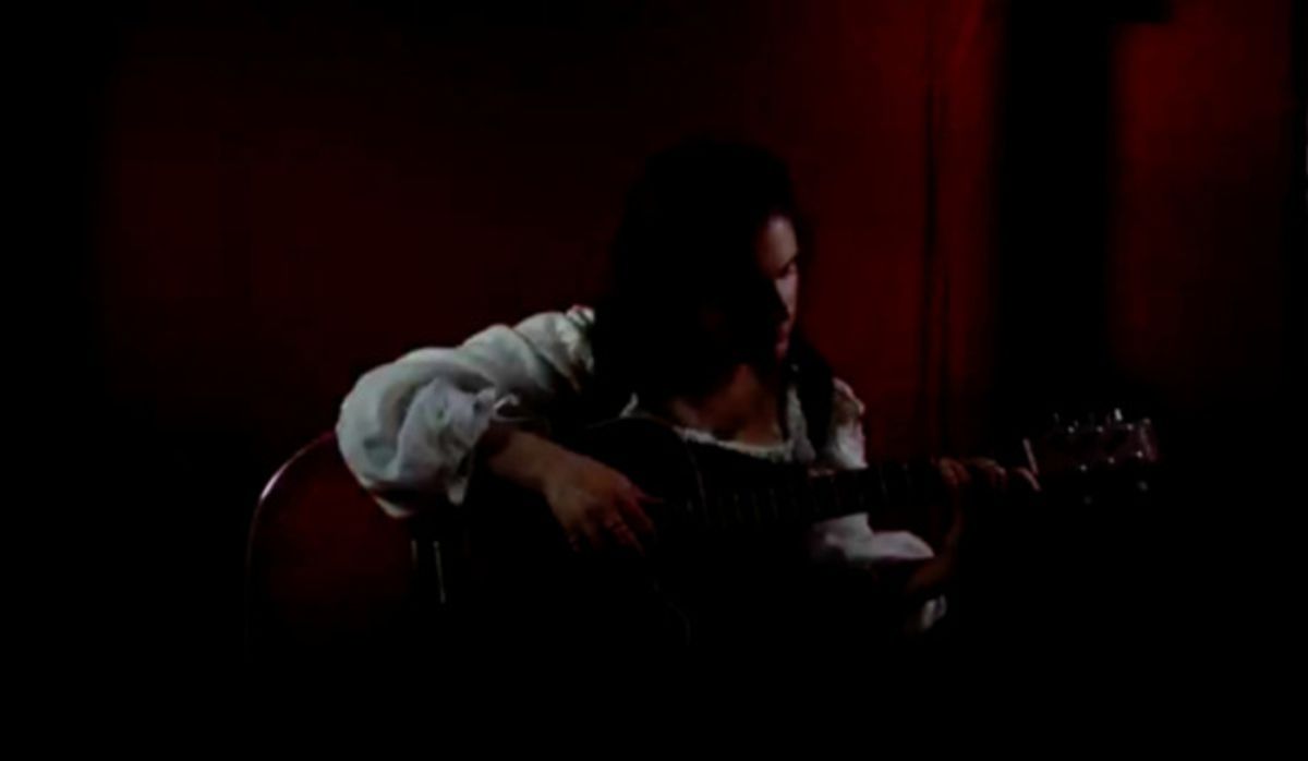 Sara Fellini as Artemisia Gentileschi at 