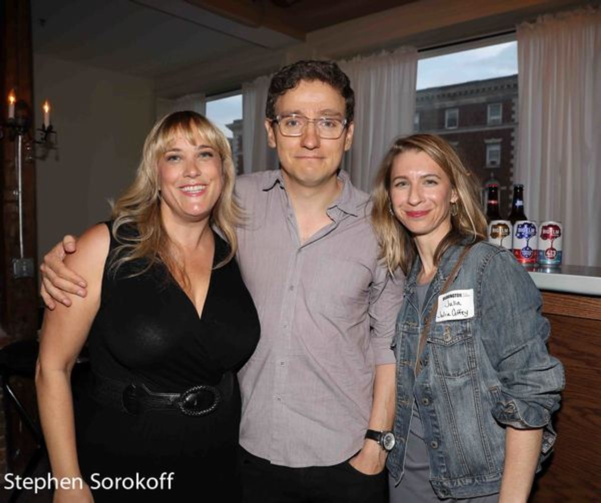 Jennifer Caprio, costume designer, Sam Buntrock, Julia Coffey at 