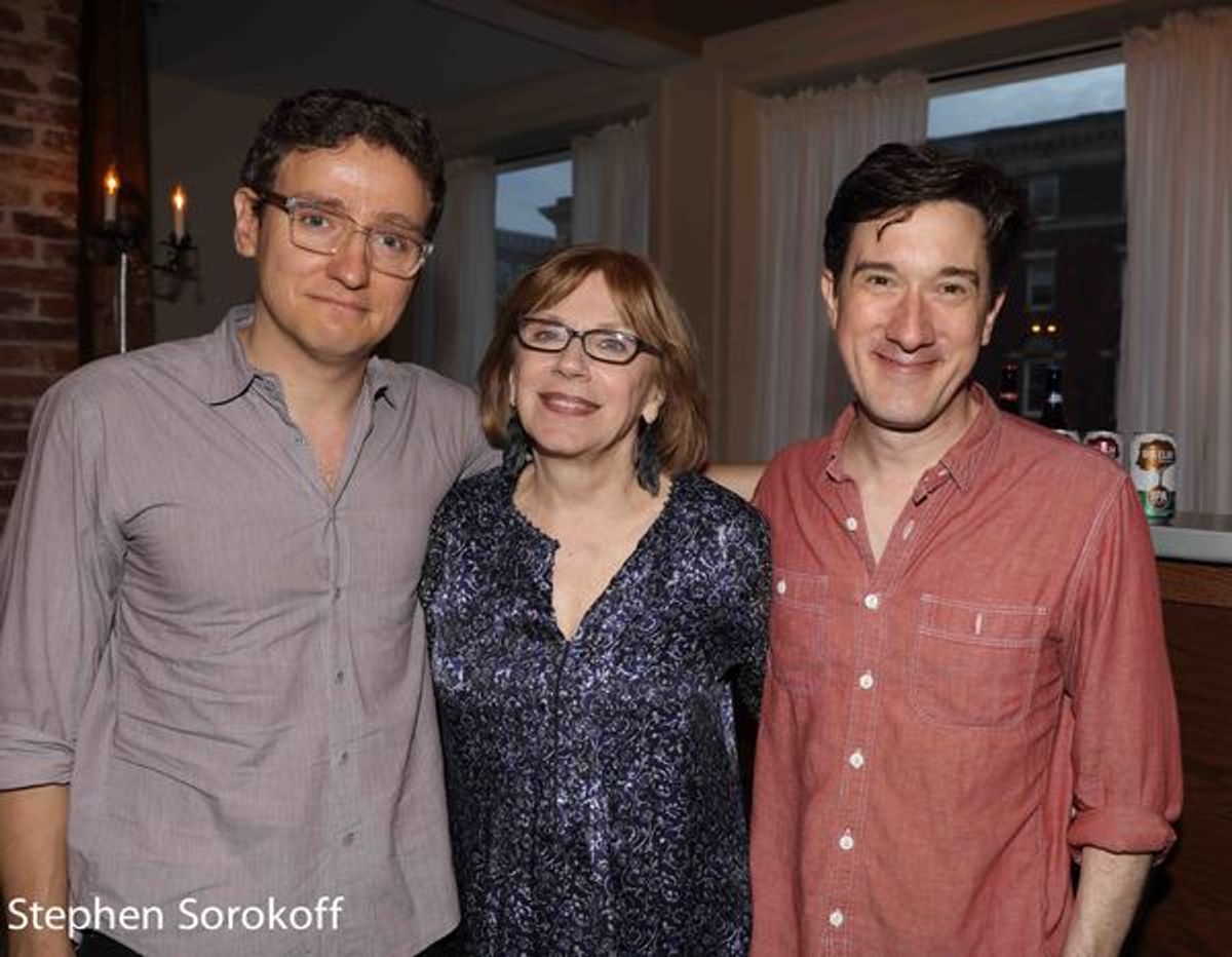 Sam Buntrock, , Julianne Boyd, Carson Elrod at 