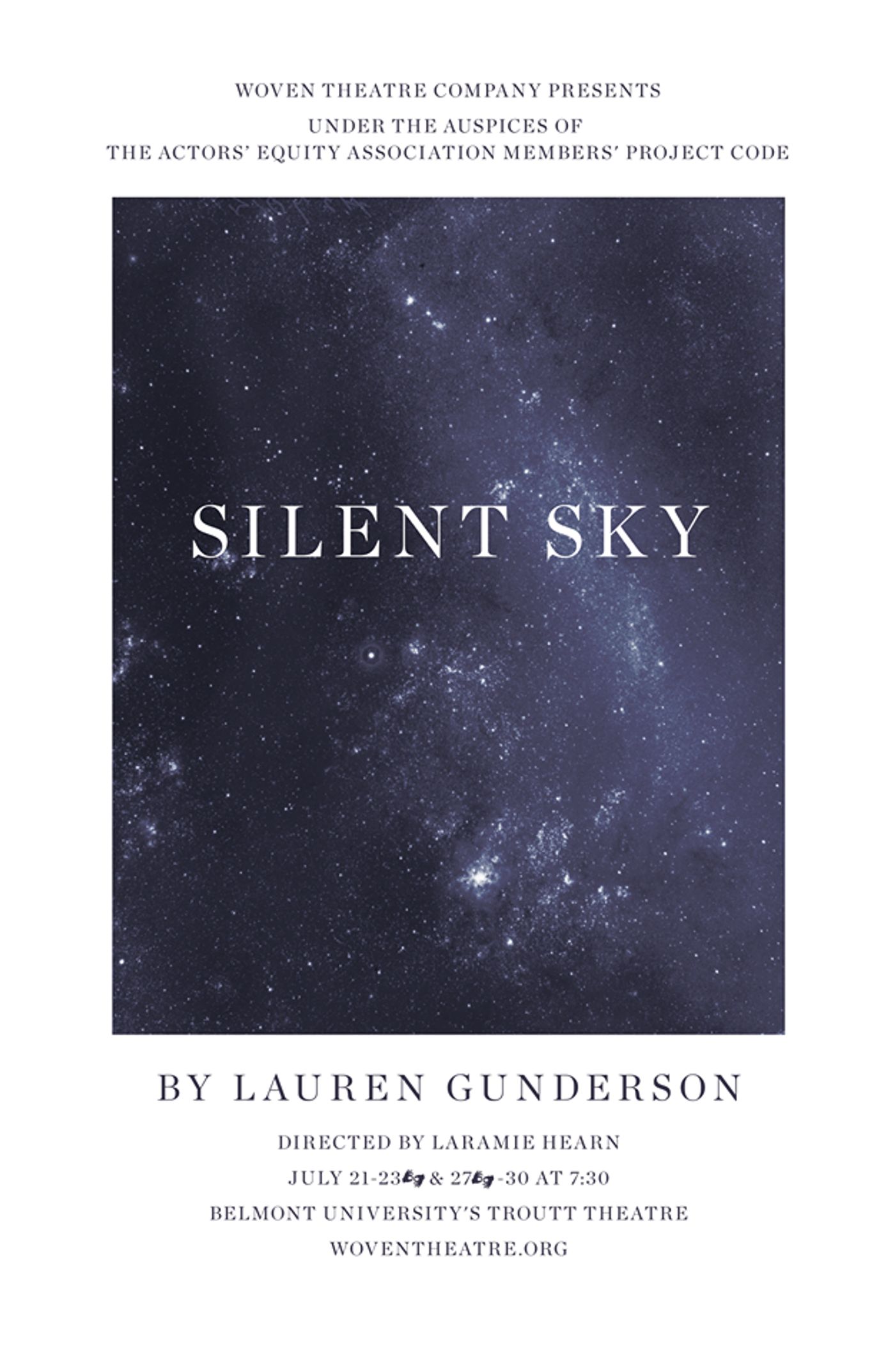 Review: Woven Theatre's Exquisite and Enlightening SILENT SKY  Image