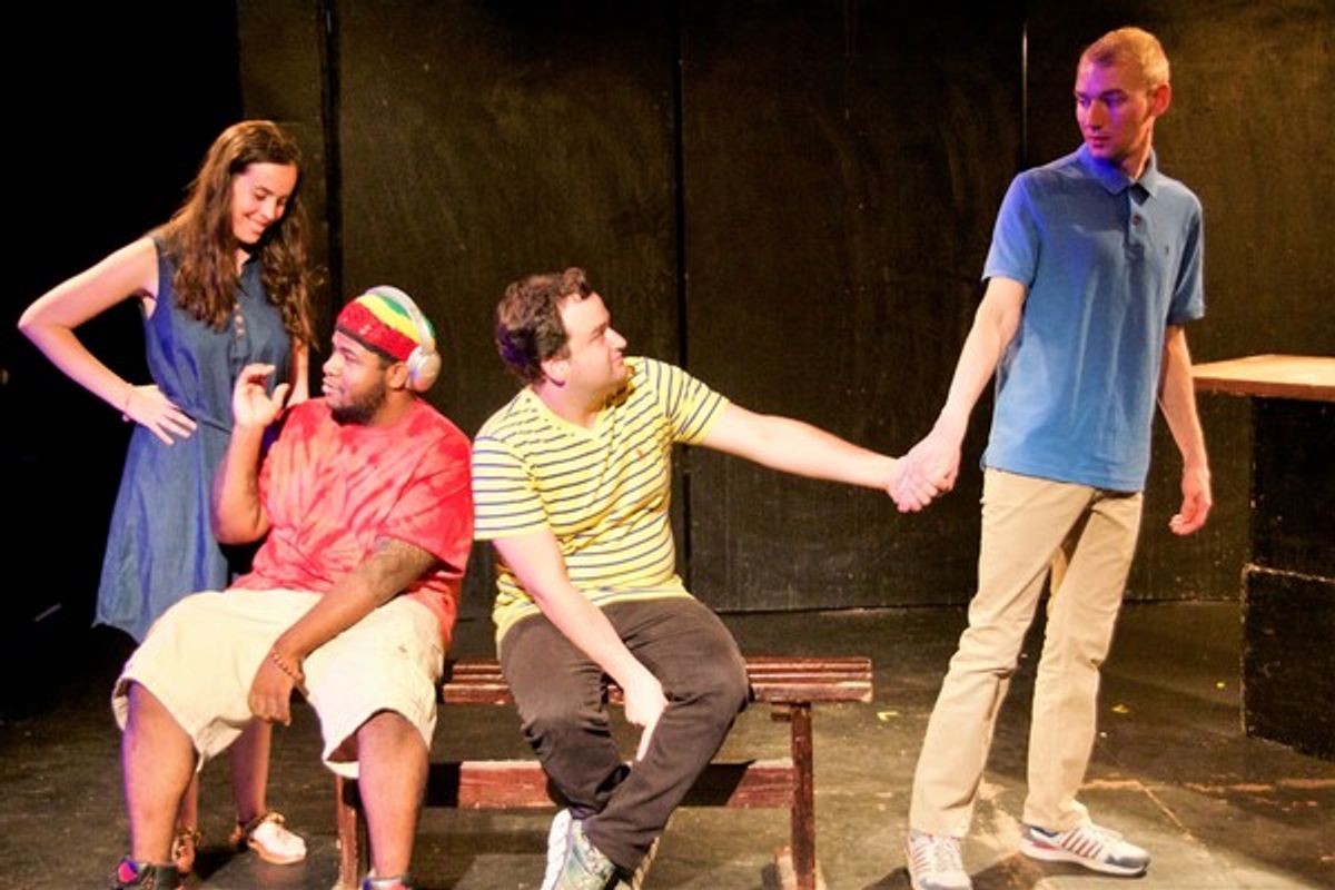 Samantha Elisofon, Christian Patane, Gideon Pianko, Travis Burbee at 